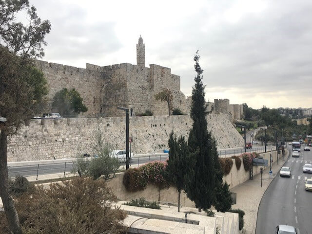 Jerusalemin vanhat muurit.